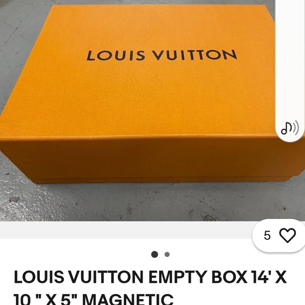 Louis Vuitton Vibrant Orange Box